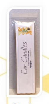 Paraffin Herbal Ear Candles 4 Pack