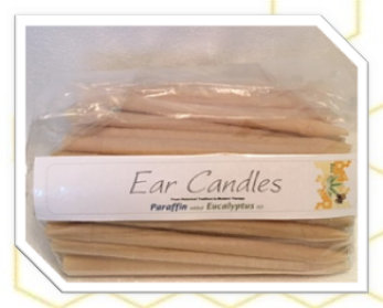 Paraffin Eucalyptus Ear Candles 100 Pack