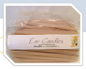 Paraffin Eucalyptus Ear Candles 100 Pack