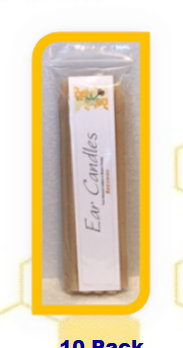 Beeswax Ear Candles 10 Pack