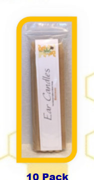 Beeswax Ear Candles 10 Pack