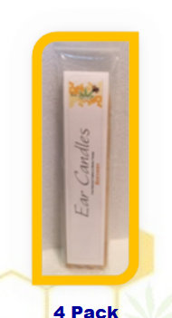 Beeswax Ear Candles 4 Pack