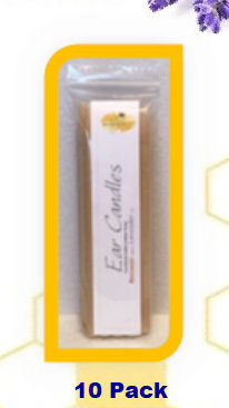 Beeswax Lavender Ear Candles 10 Pack