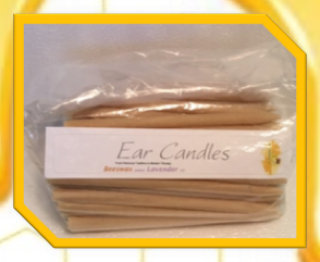 Beeswax Lavender Ear Candles 100 Pack