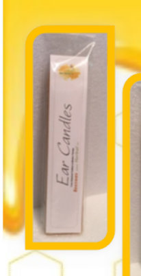 Beeswax Herbal Ear Candles 4 pack