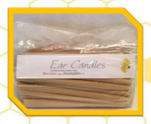 Beeswax Eucalyptus Ear Candles 100 pack