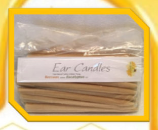 Beeswax Eucalyptus Ear Candles 100 pack