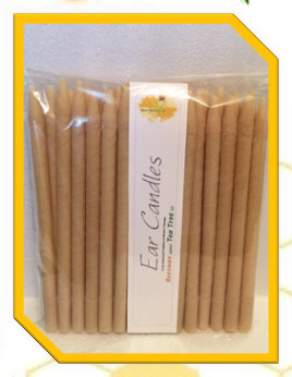 Beeswax Tea Tree Ear Candles 32 pack